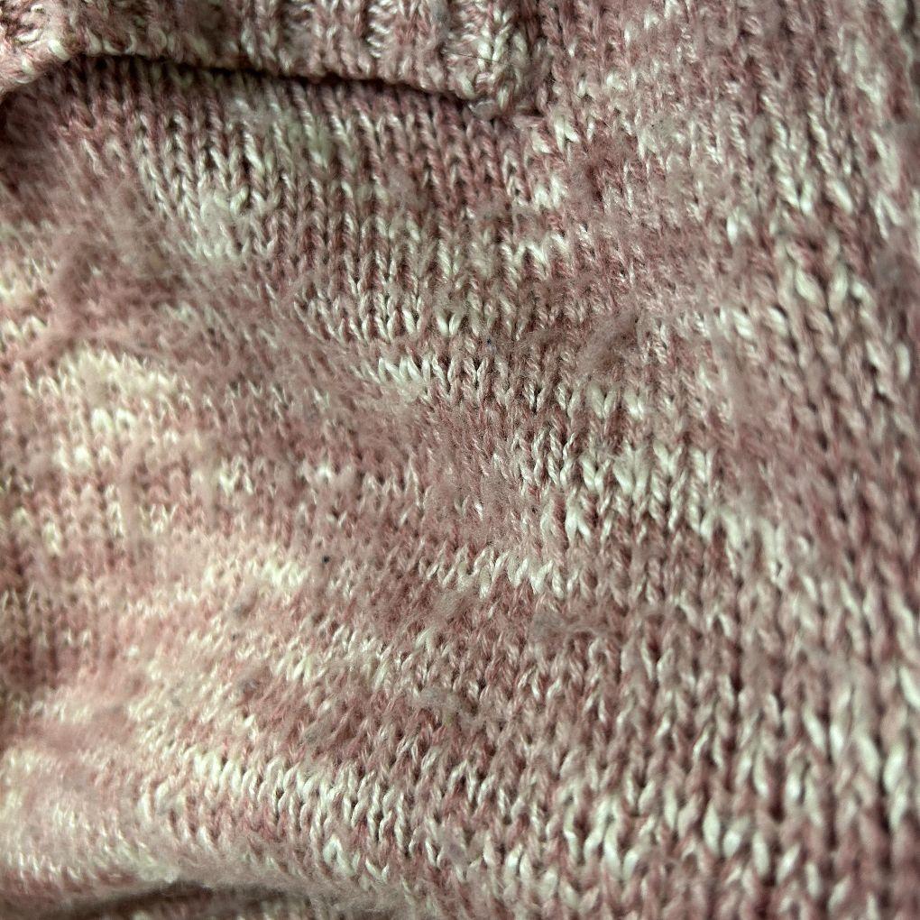 Established Pink Marled Cardigan - Size 16