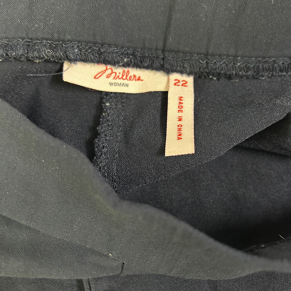 Millers Black Pants - Size 22