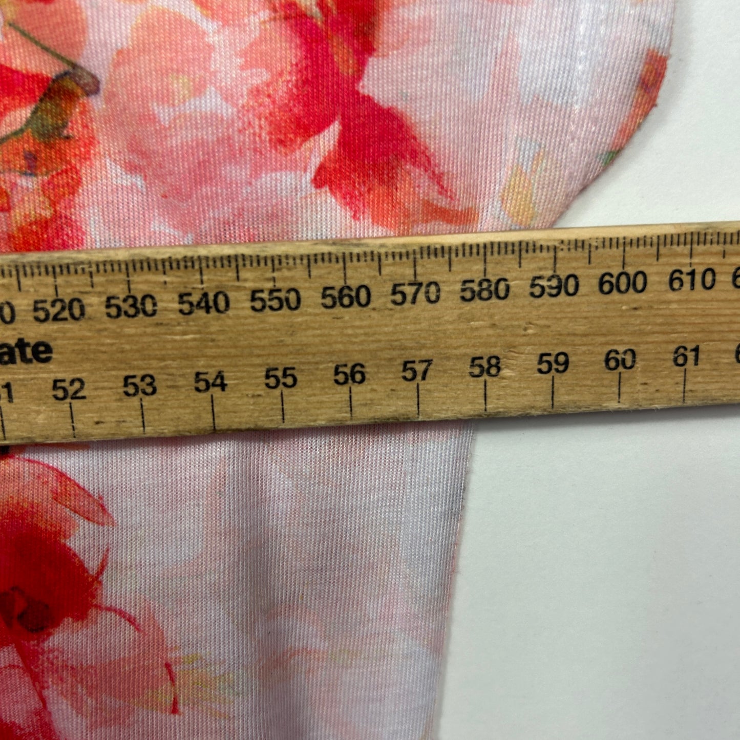 Millers Pink Floral Asymmetric Top - Size 18