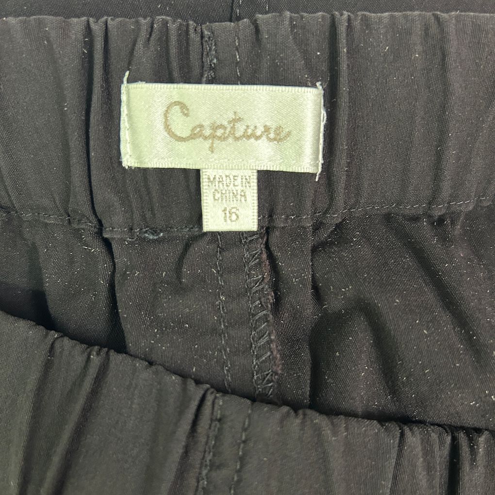 Capture Black Pants - Size 16