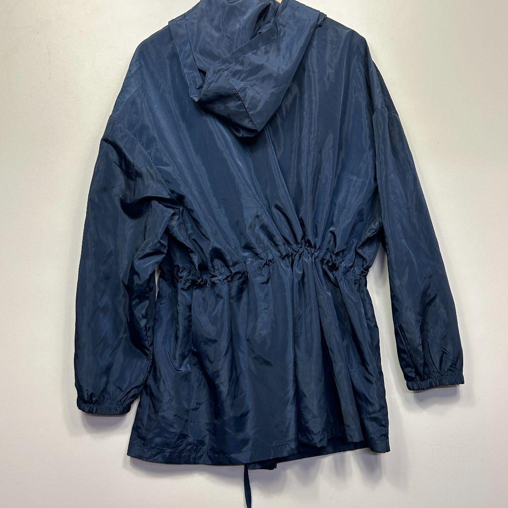 SHEIN Curve Windbreaker Navy Jacket - Size 3XL