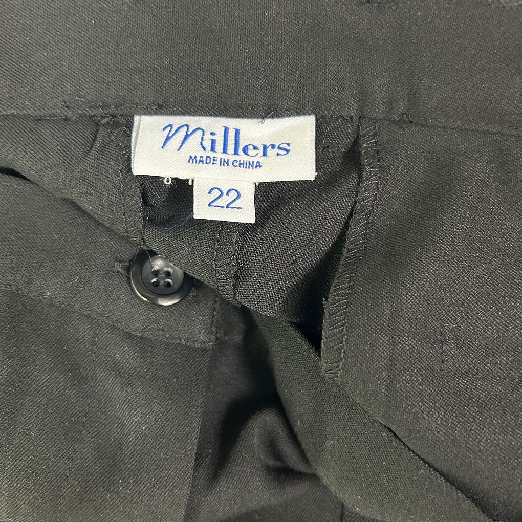 Millers Black Pants - Size 22