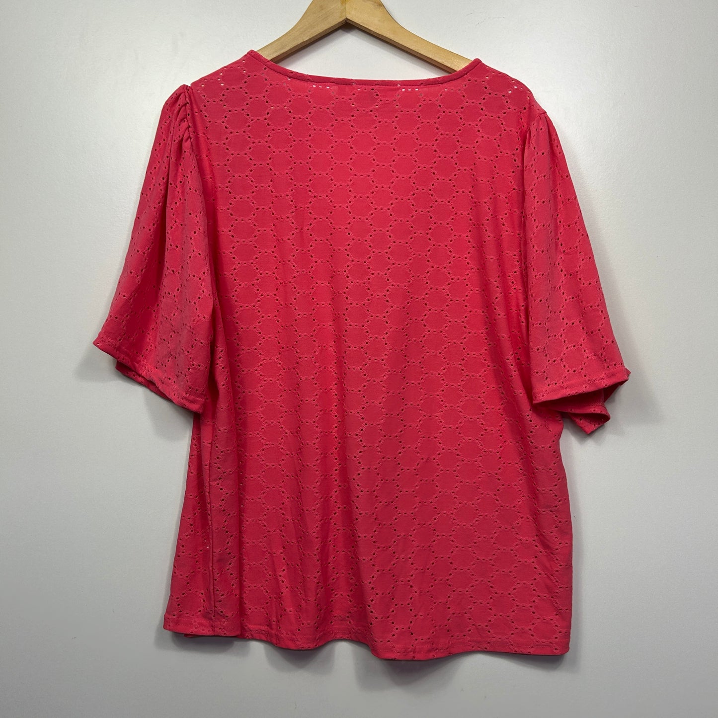 Millers Coral Broderie Anglaise Top - Size 20