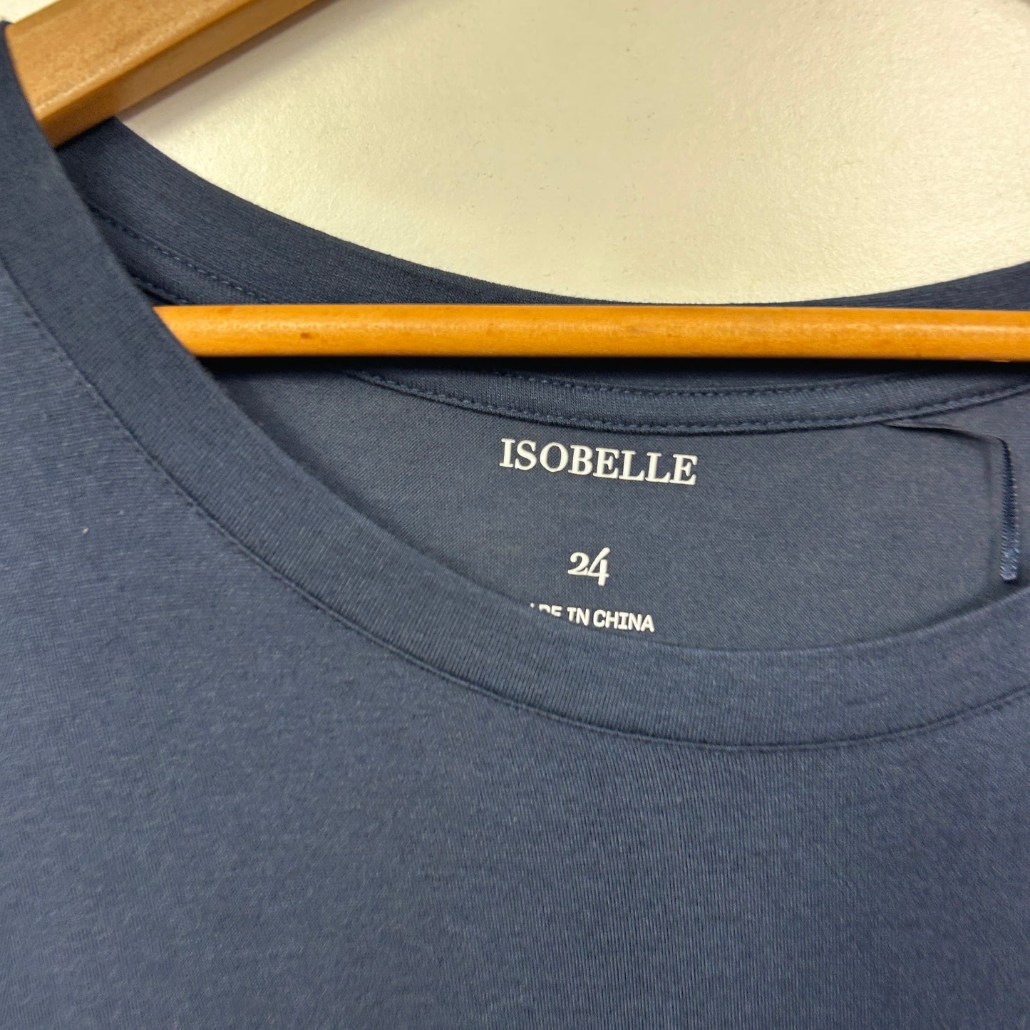 Isobelle Navy Blue Relaxed Fit Casual Top - Size 24