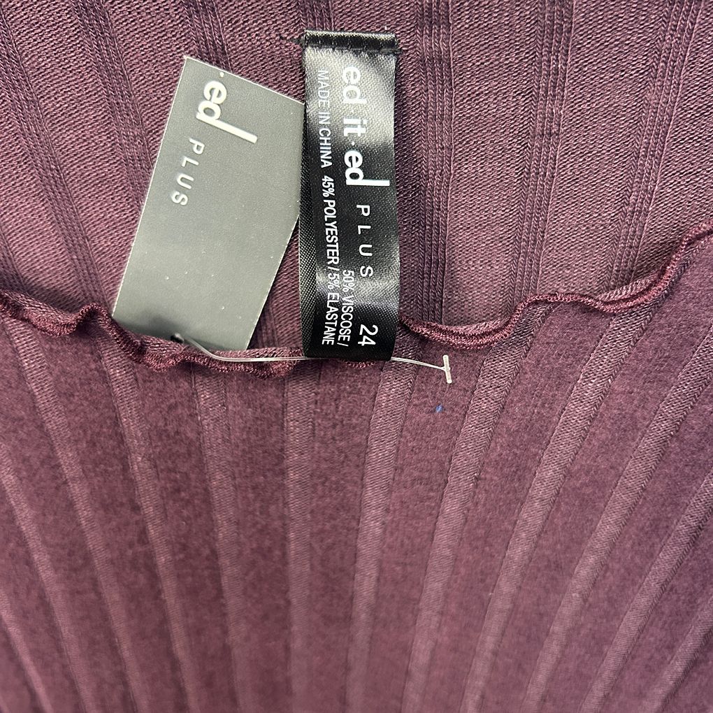 Edited Plum Top - Size 24