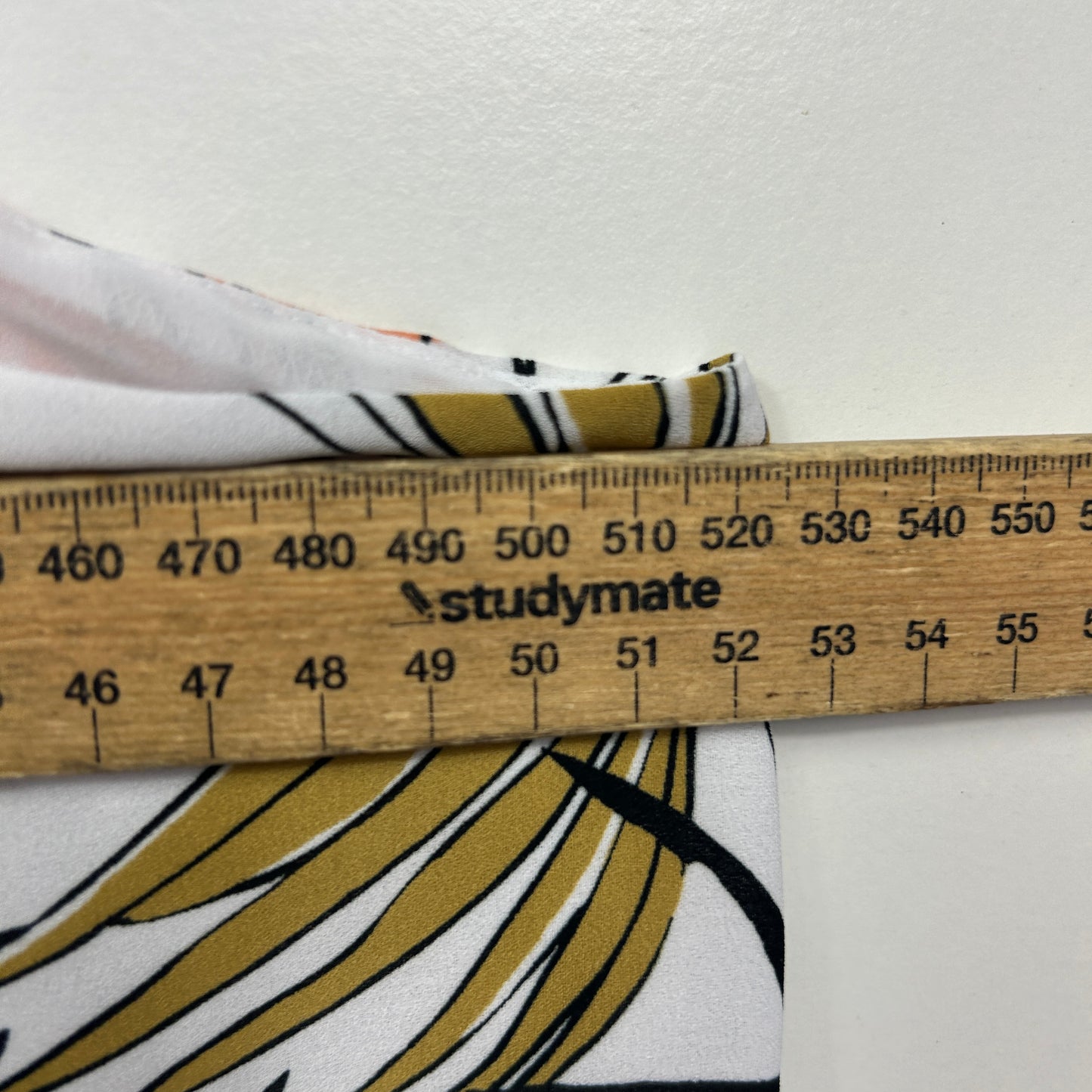 Anko White Palm Leaf Print Cami Top - Size 18