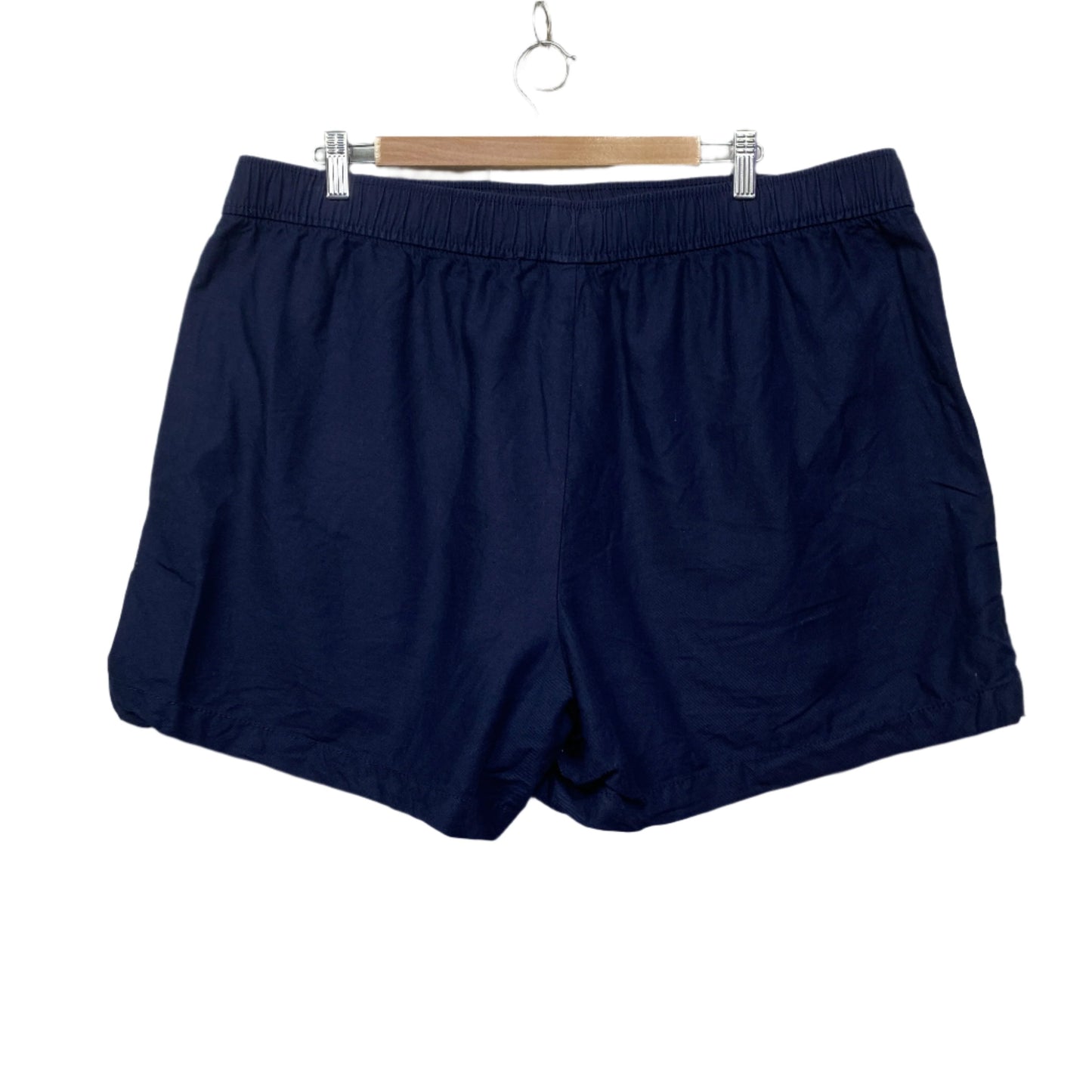 Anko Shorts Size 20 Navy Blue Pockets Cotton Blend