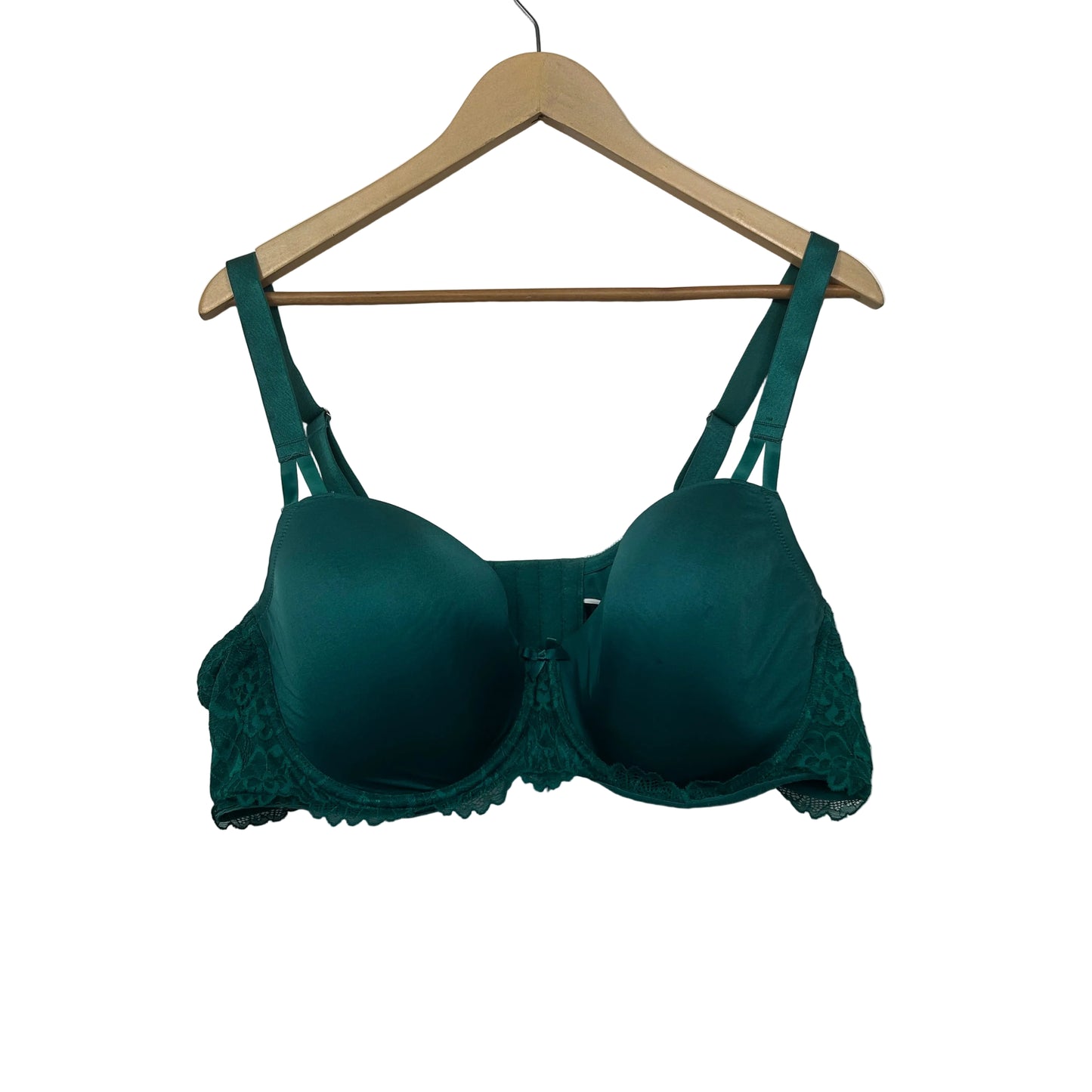 City Chic Teal Green Lace Bra - Size 22D