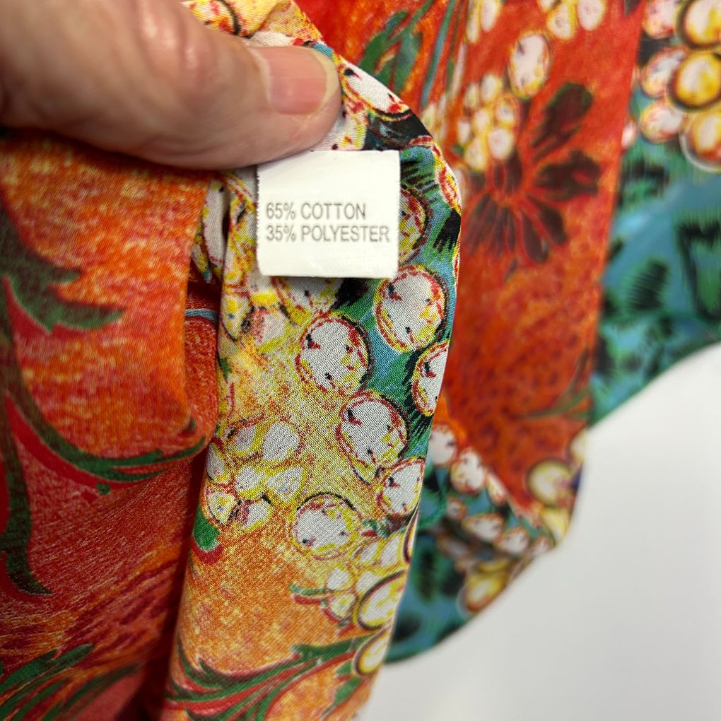 Periwinkle Multicoloured Kaftan Top - One Size