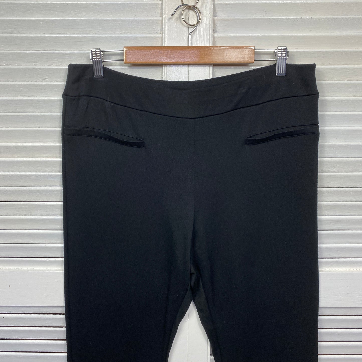 Taking Shape Pants Size 14 Plus Black Leggings