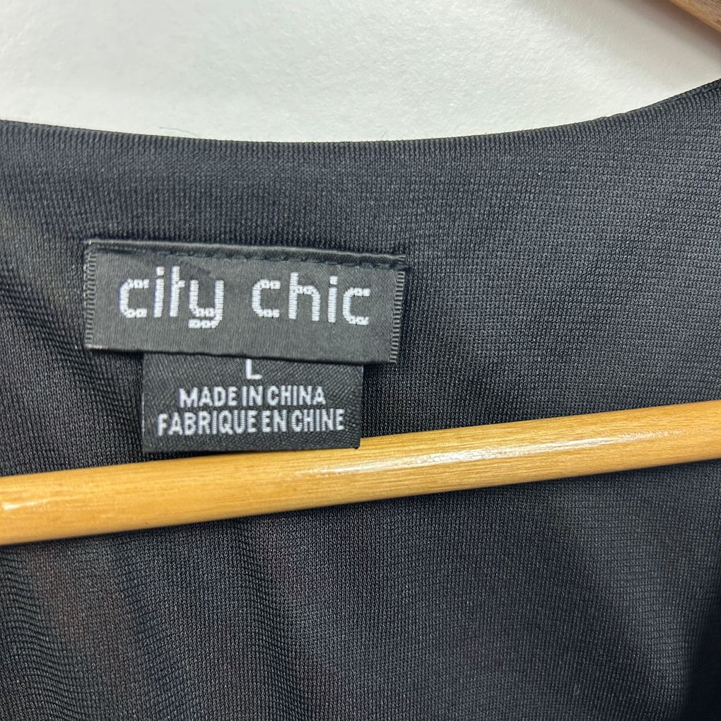 City Chic Multicoloured Top - Size 20/L