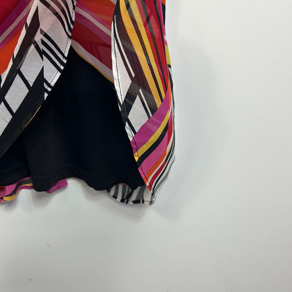 City Chic Multicoloured Top - Size 20/L