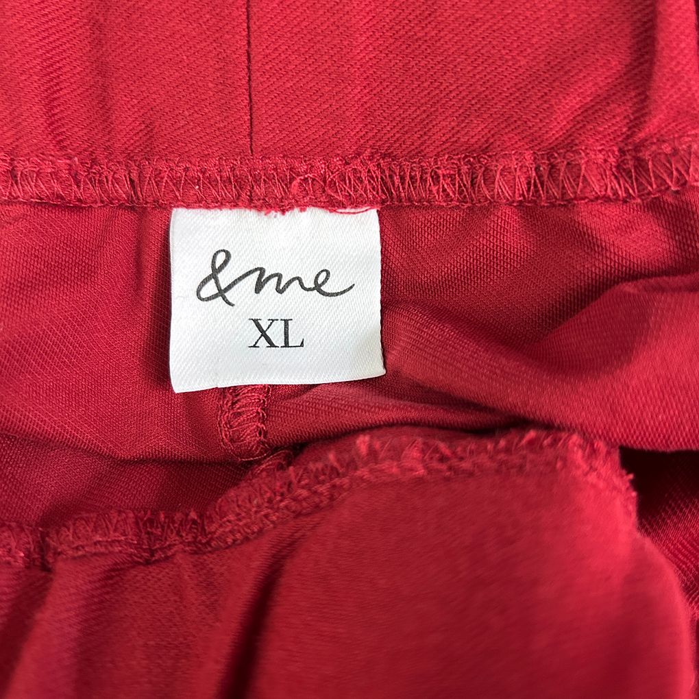 &me Red Cotton Pants - Size XL