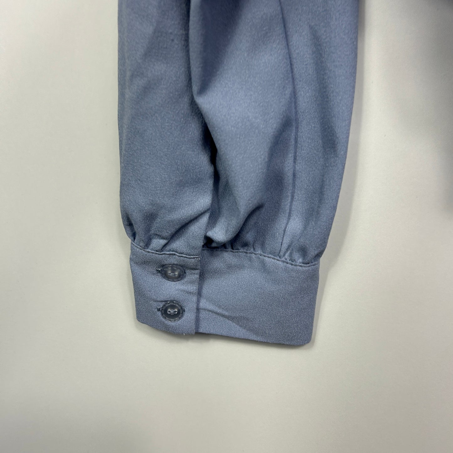 Princess Highway Top Size 16 Blue Long Sleeve Button Up