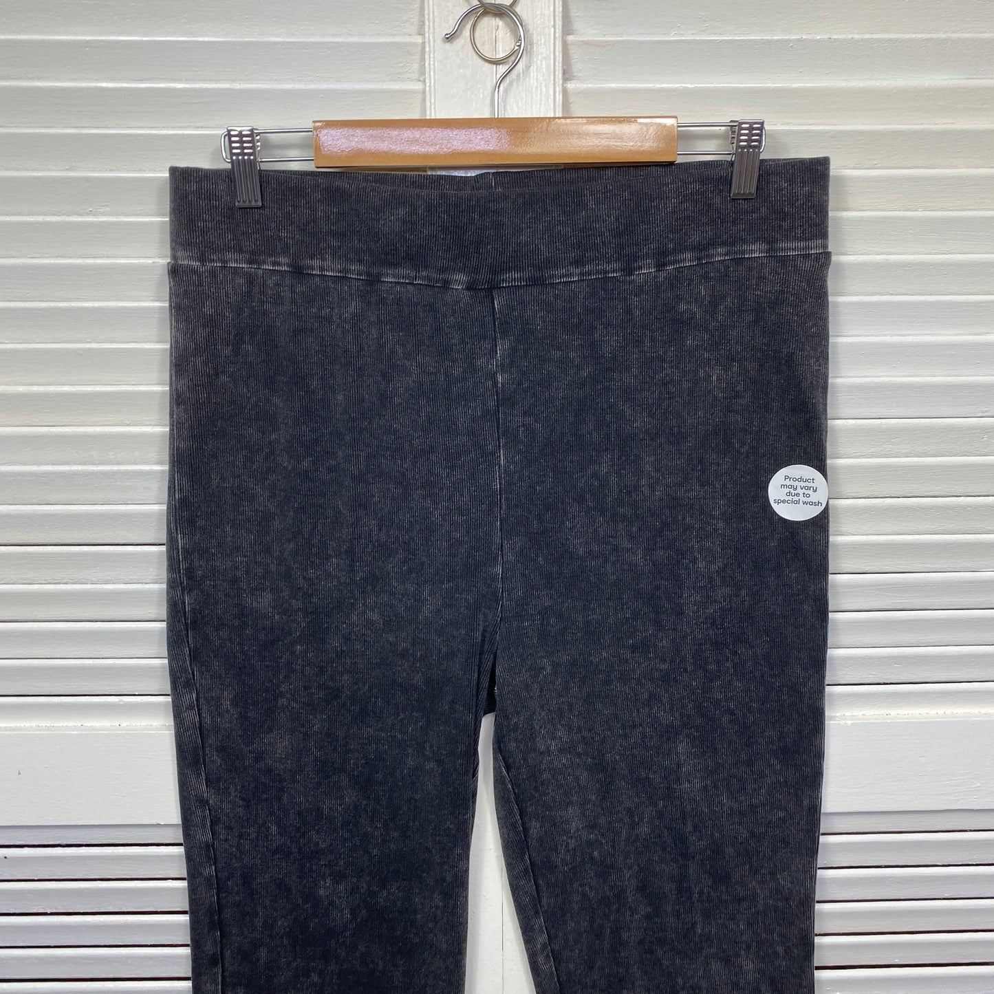 Anko Sweatpants Size 16 Black Acid Wash Activewear New