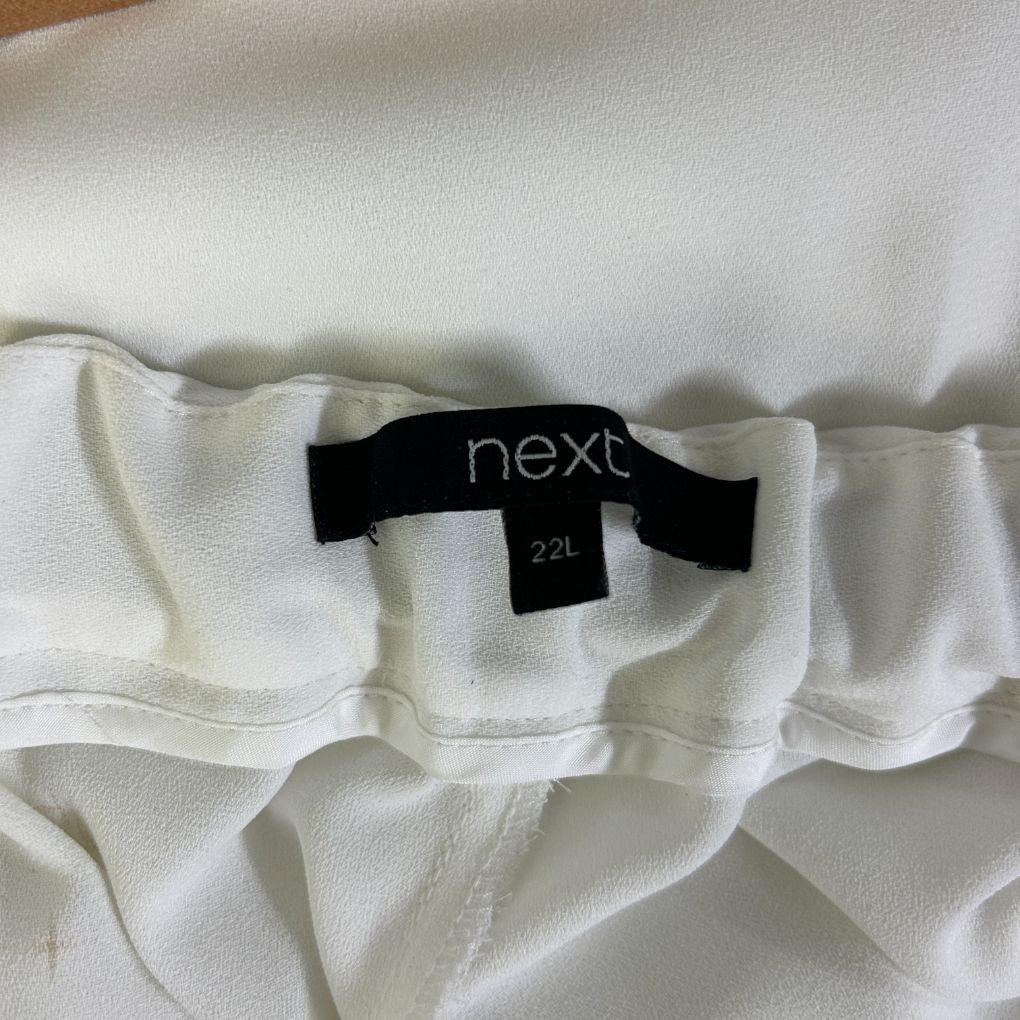 Next White Pants - Size 22L