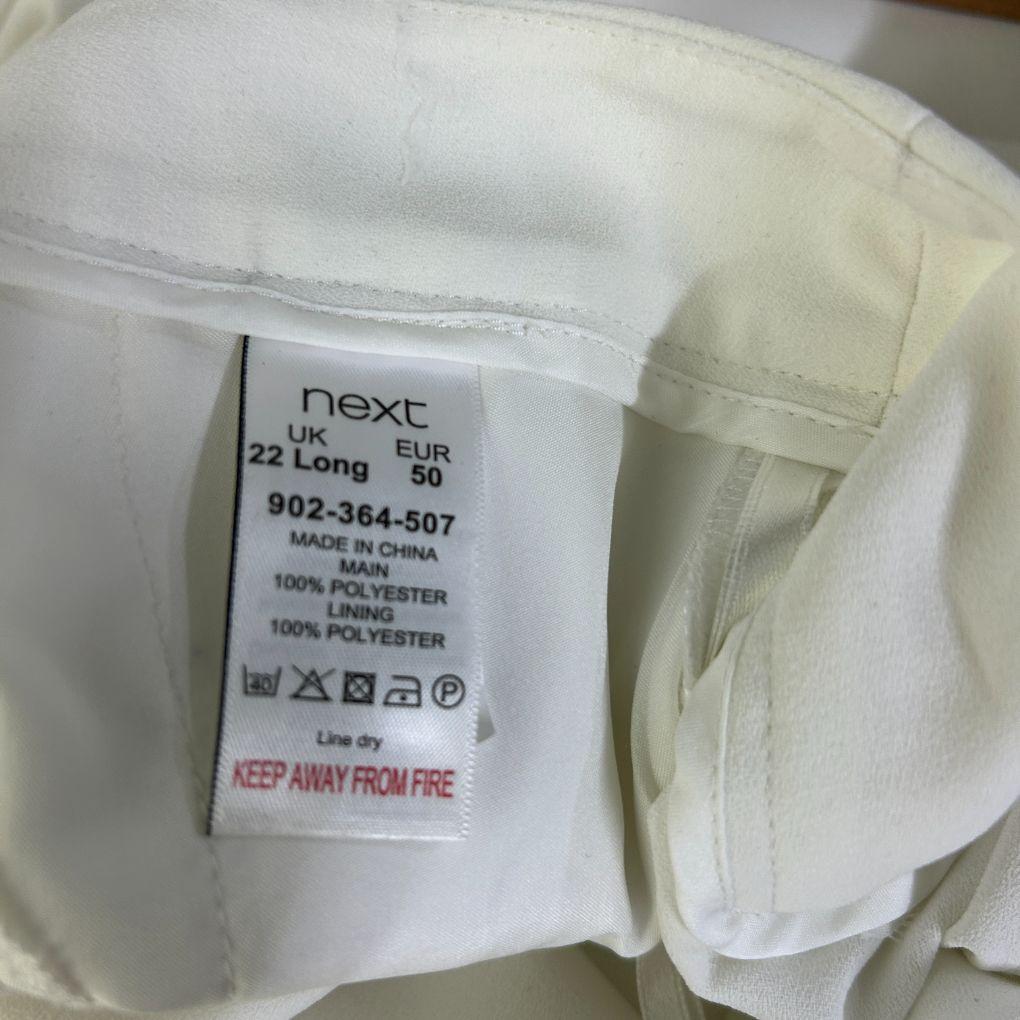Next White Pants - Size 22L