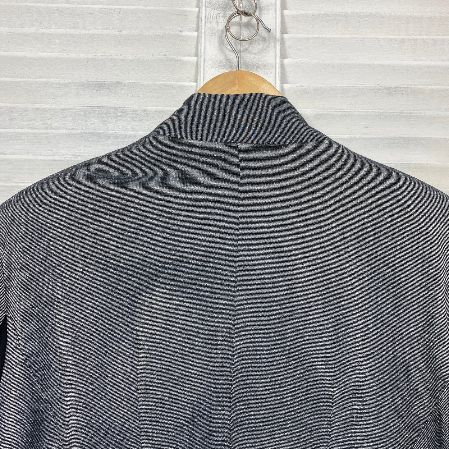 Basque Jacket Blazer Size 22 Grey Long Sleeve