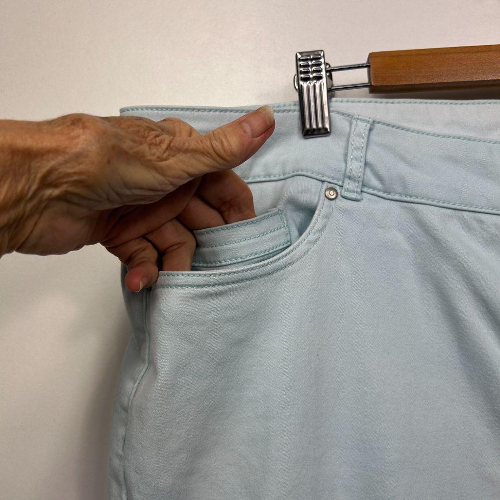 Millers Blue Crop Pants - Size 22