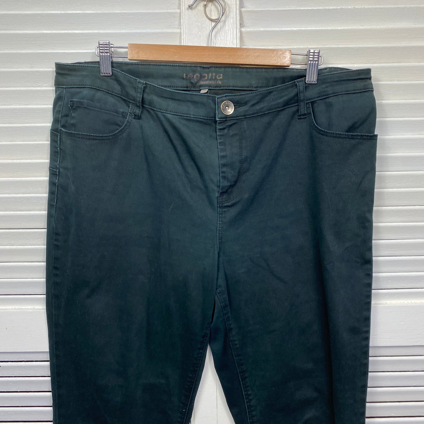 Regatta Jeans Pants Size 18 Black Denim