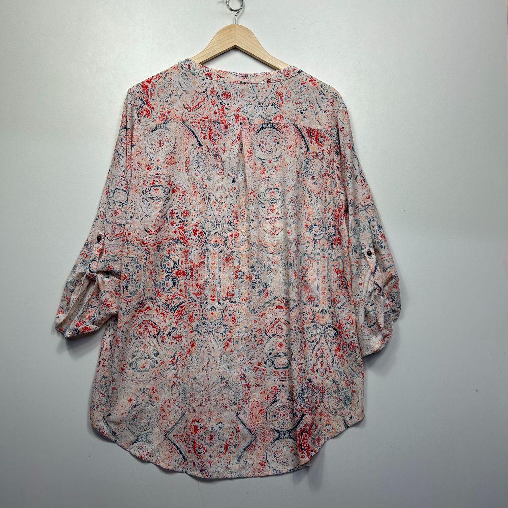Suzanne Grae Floral Blouse - Size 18