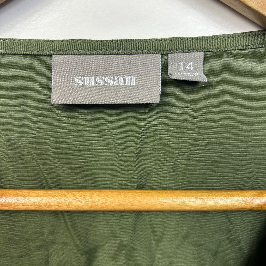 Sussan Green Top - Size 14