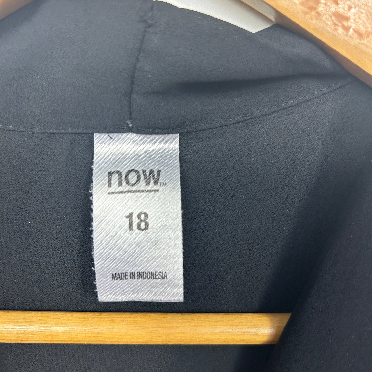 Now Black Sleeveless Top - Size 18