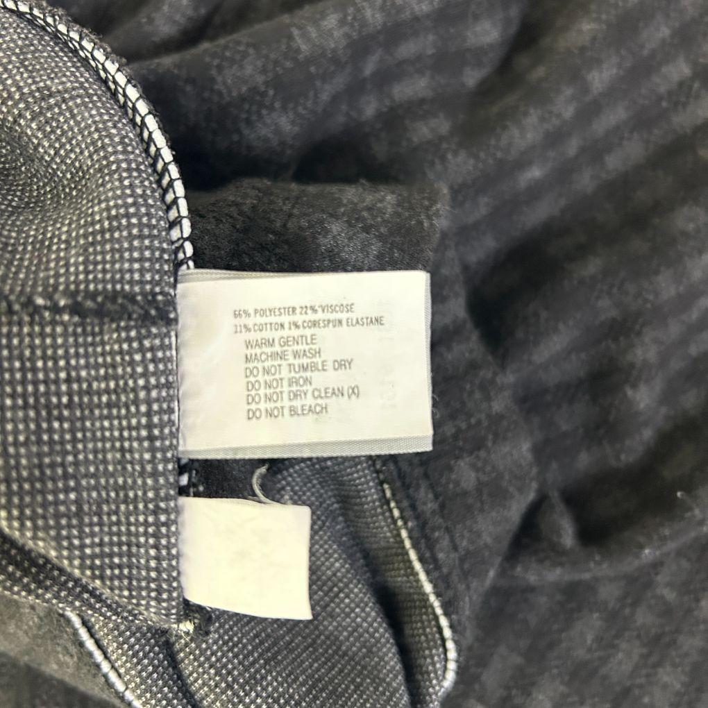 Vintage Target Grey Check Leggings - Size 14/16