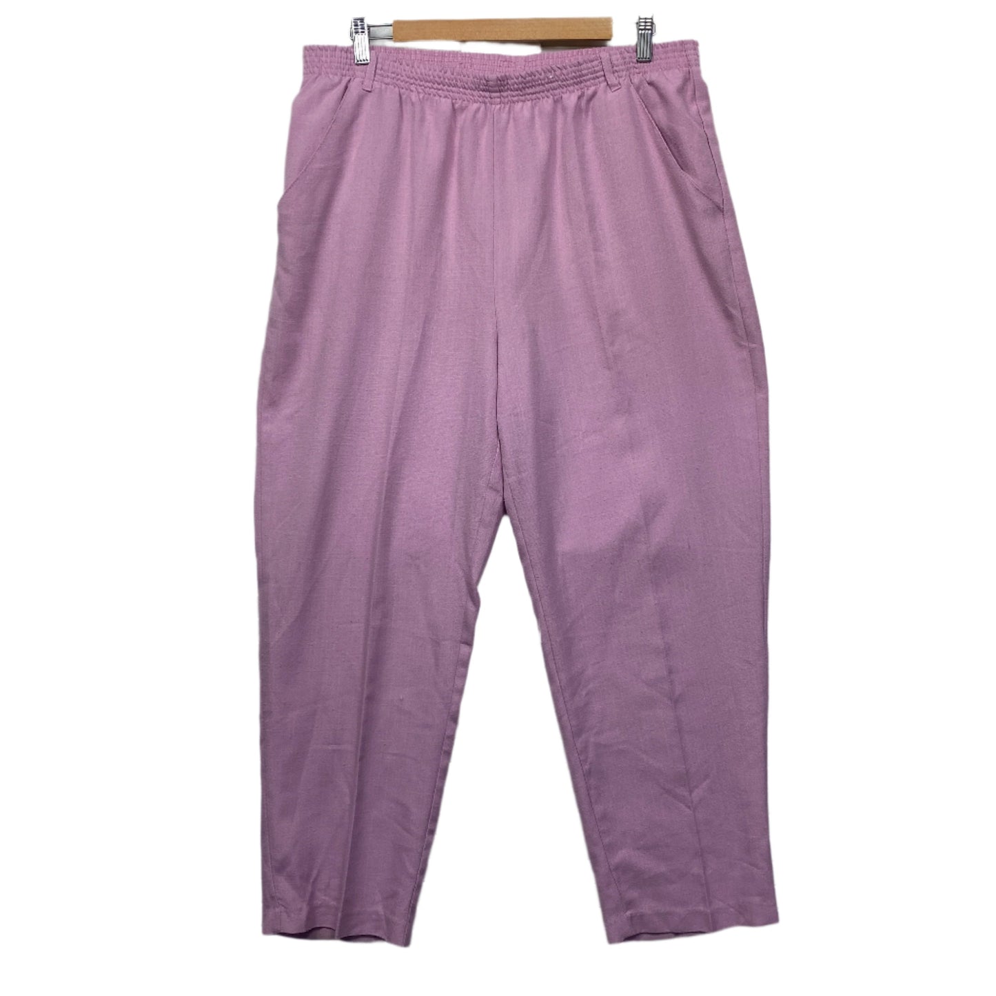 Millers Pants Size 18 Pink Pockets Elastic Waist