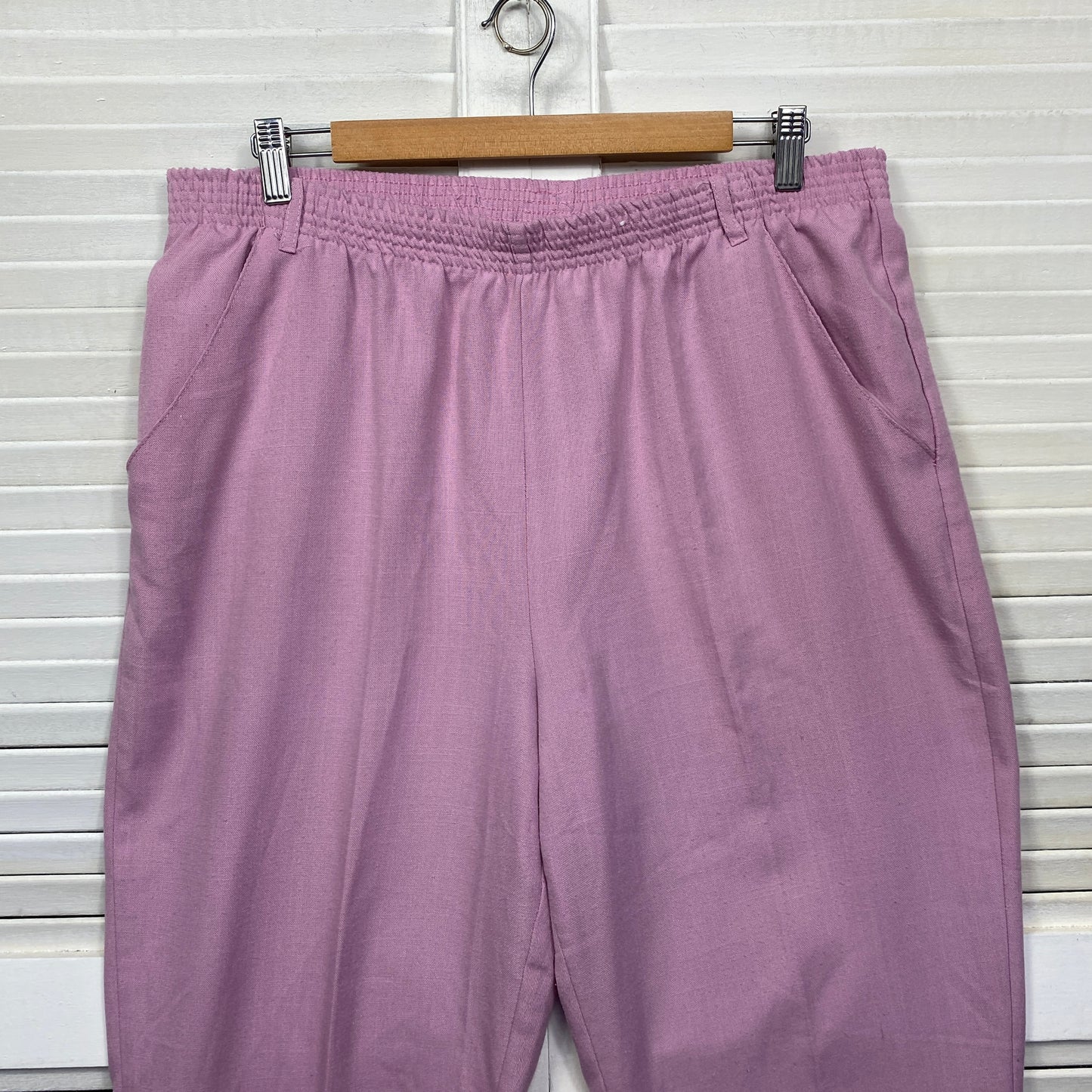 Millers Pants Size 18 Pink Pockets Elastic Waist