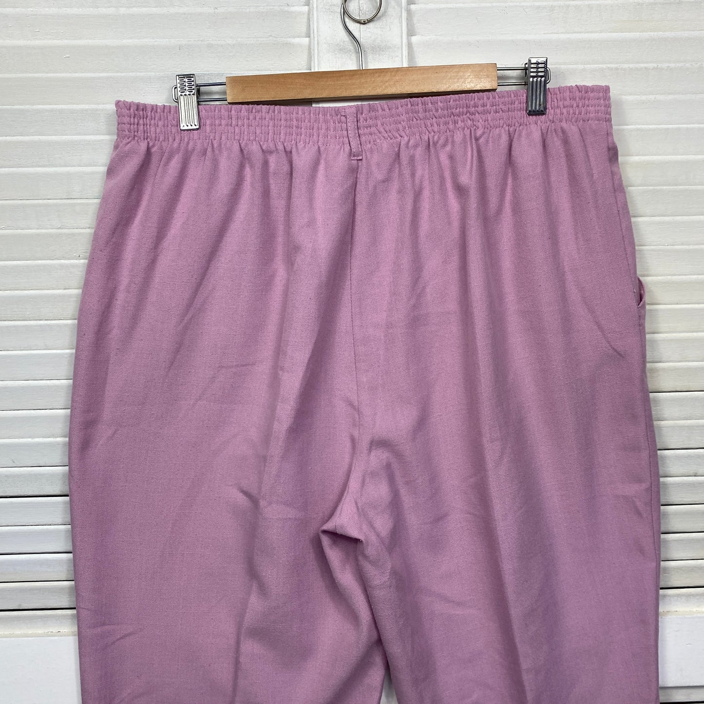 Millers Pants Size 18 Pink Pockets Elastic Waist