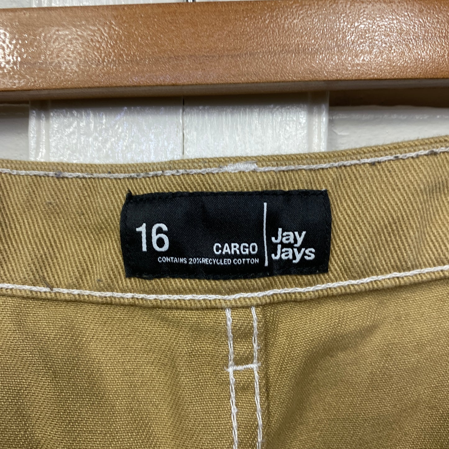 Jay Jays Cargo Pants Size 16 Pockets Zip Fly