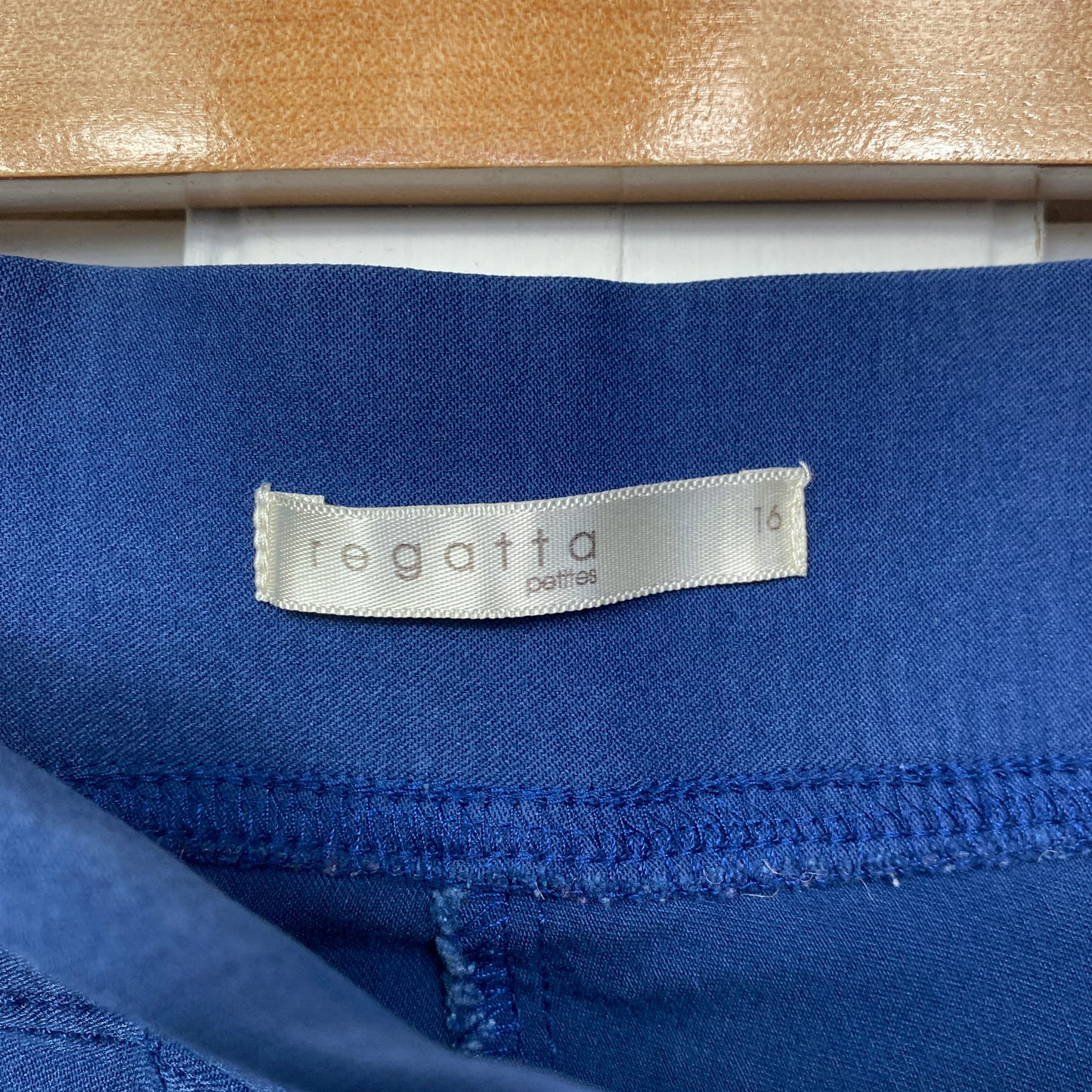 Regatta Pants Size 16 Plus Blue Pull On