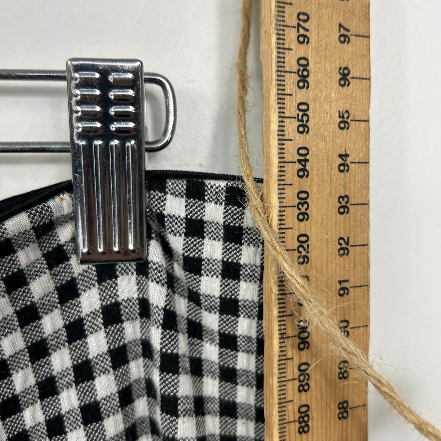 Sportsgirl Black & White Gingham Check Pants - Size XL