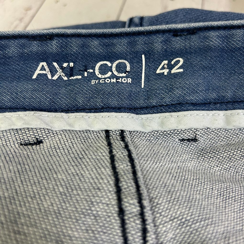 Axl & Co Blue Denim Shorts - Size 42 (fault)