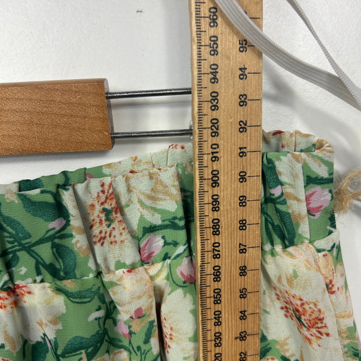 Shein Green Floral Maxi Skirt - Size 2XL