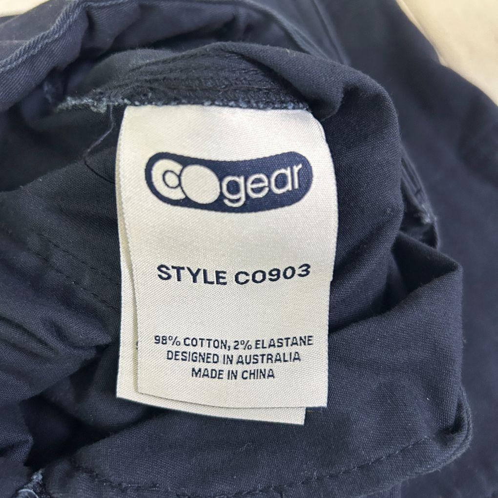 Co Gear Navy Cotton Cargo Workwear Pants - Size 18