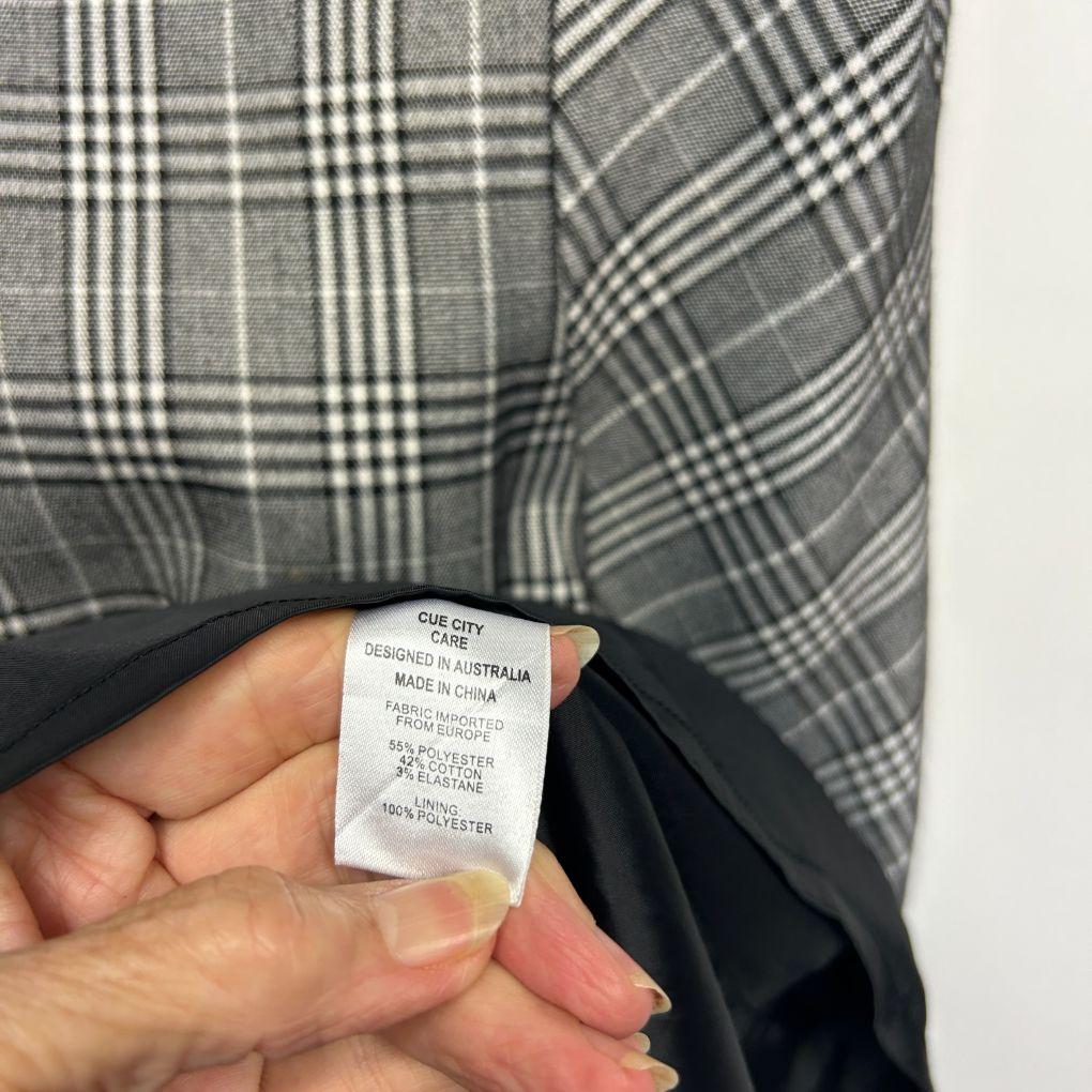 Cue City Houndstooth Dress - Size 14