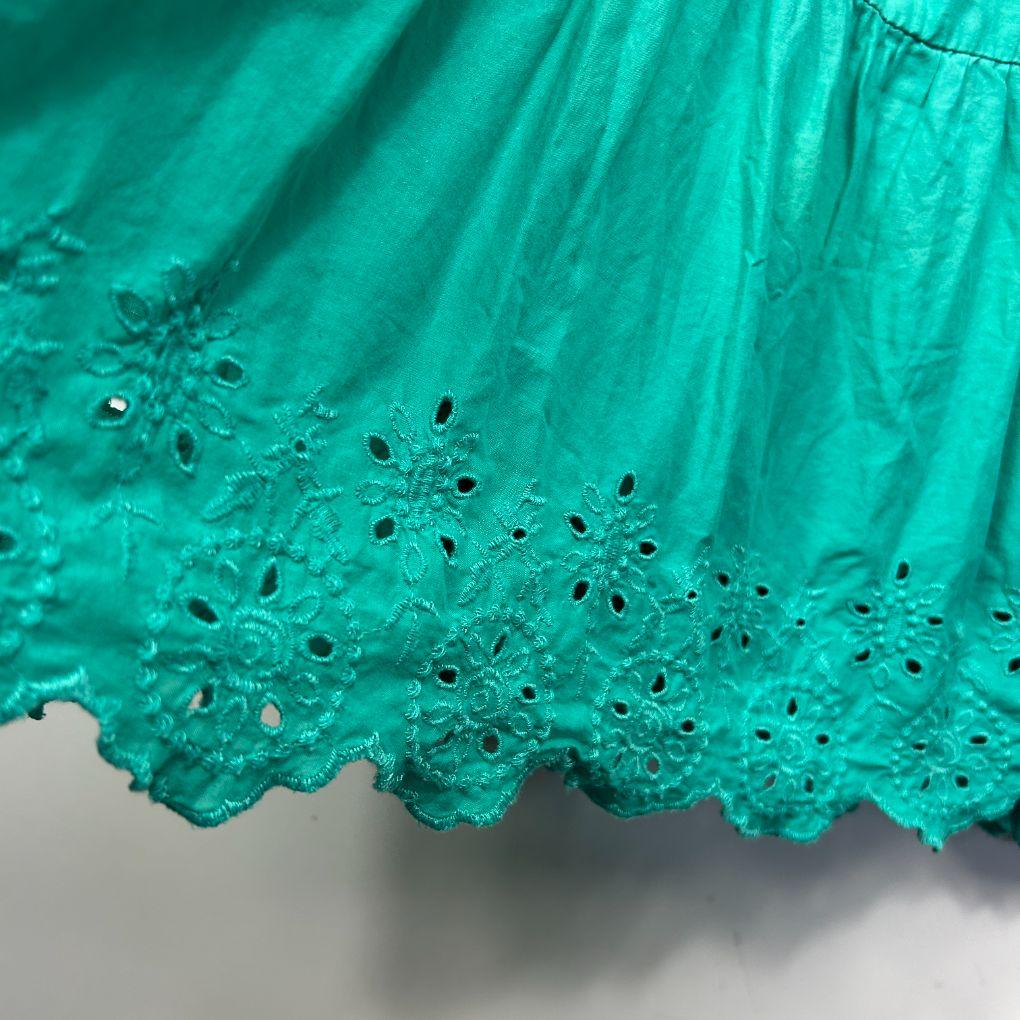 Anko Teal Peak Broderie Dress -  Size 14