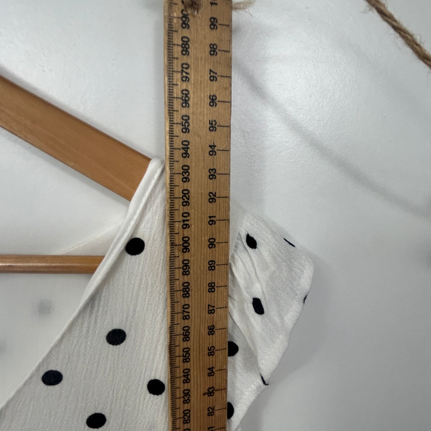 Lily Loves White & Black Polka Dot Dress - Size 18