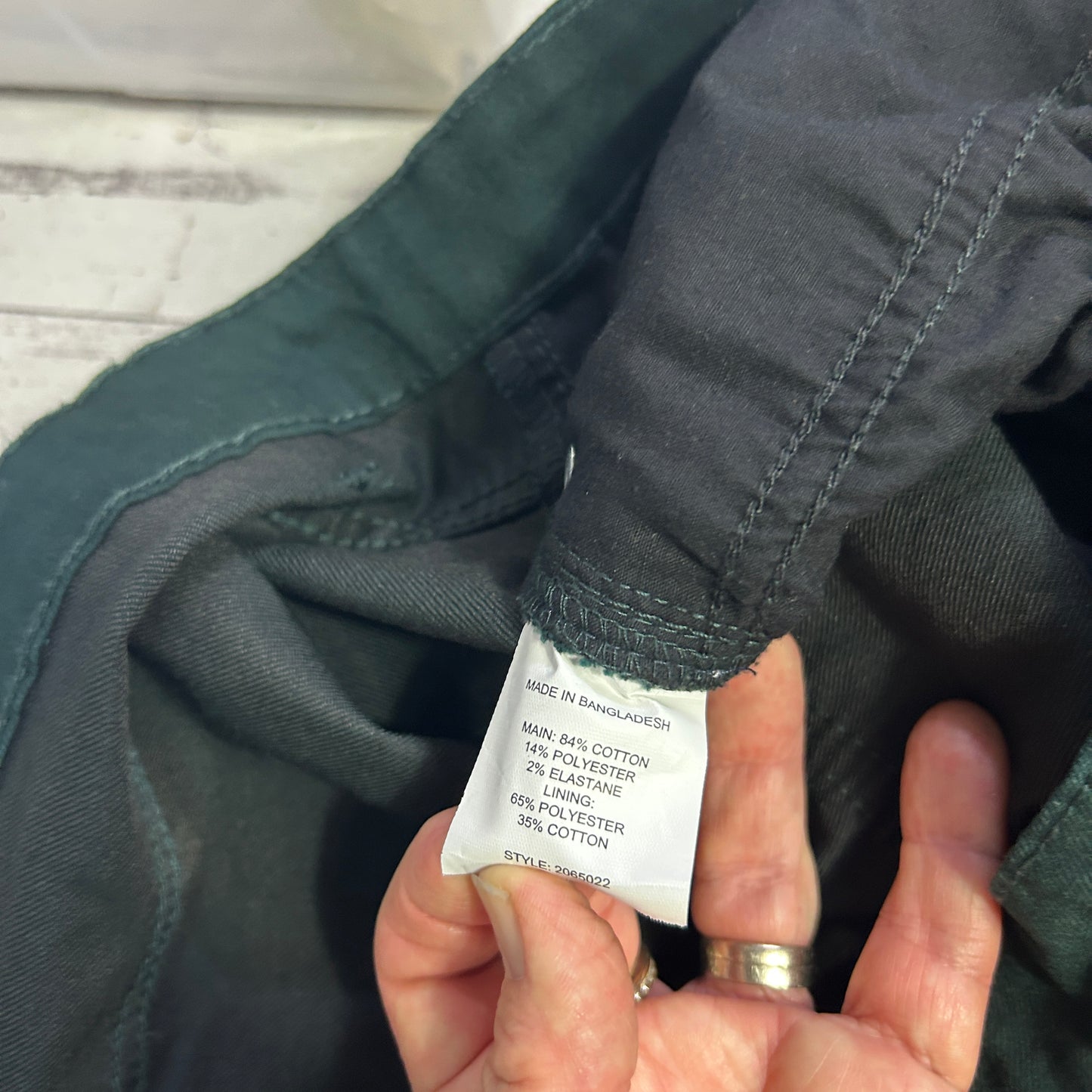 Millers Green Denim Jeans Pants - Size 18