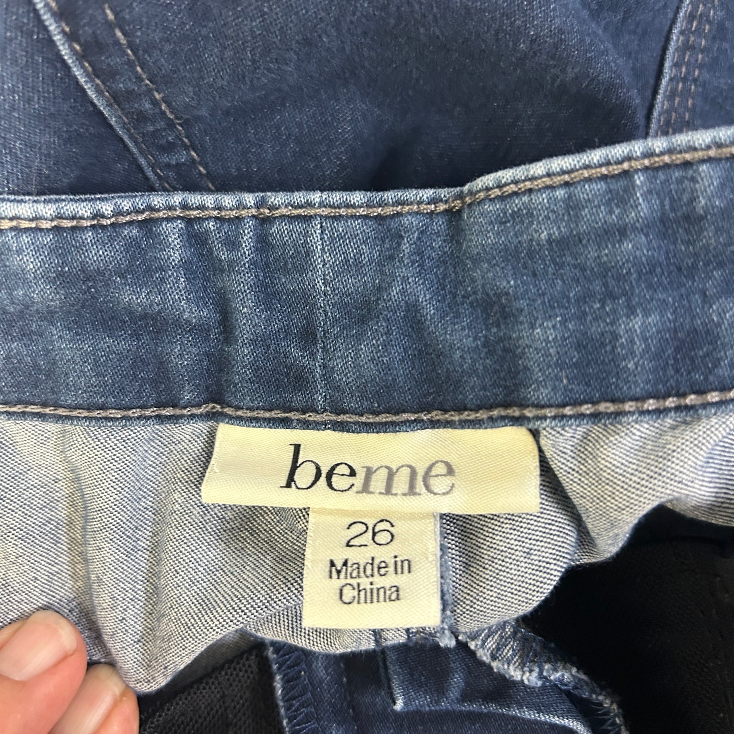 Beme Navy Capri Denim Jeans - Size 26