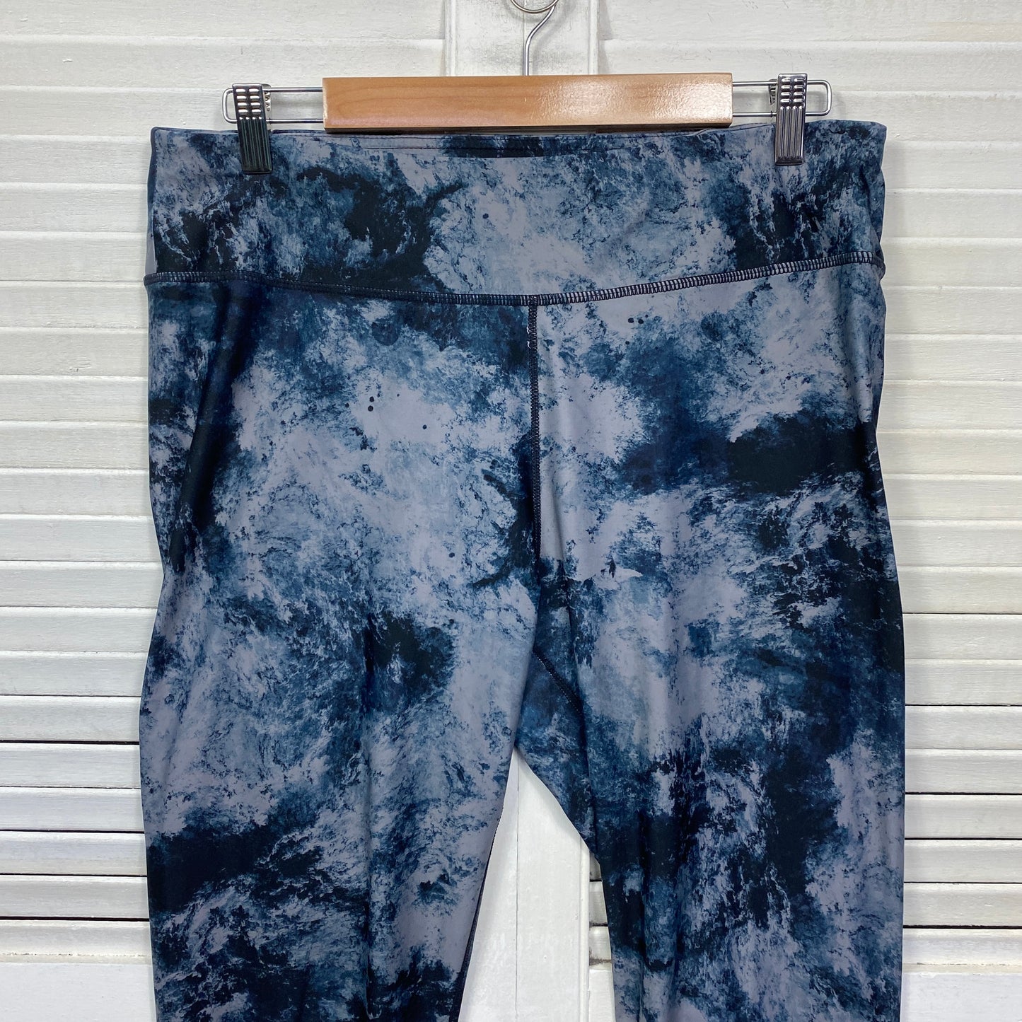 Anko Activewear Leggings Size 16 Plus Blue Cropped