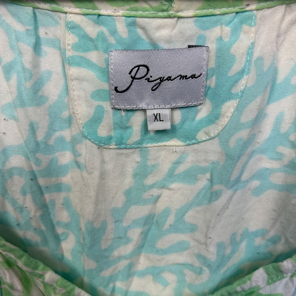 Piyama Blue Boho Dress - Size XL