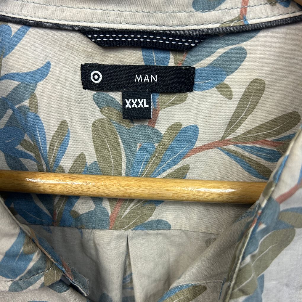 Target Floral Cotton Shirt - Size XXXL