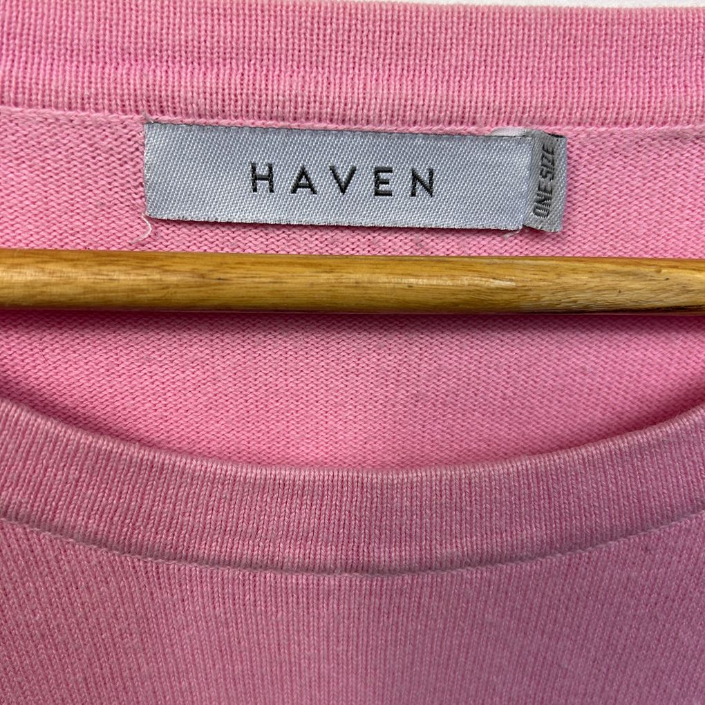Haven Pink Cotton Top - One Size