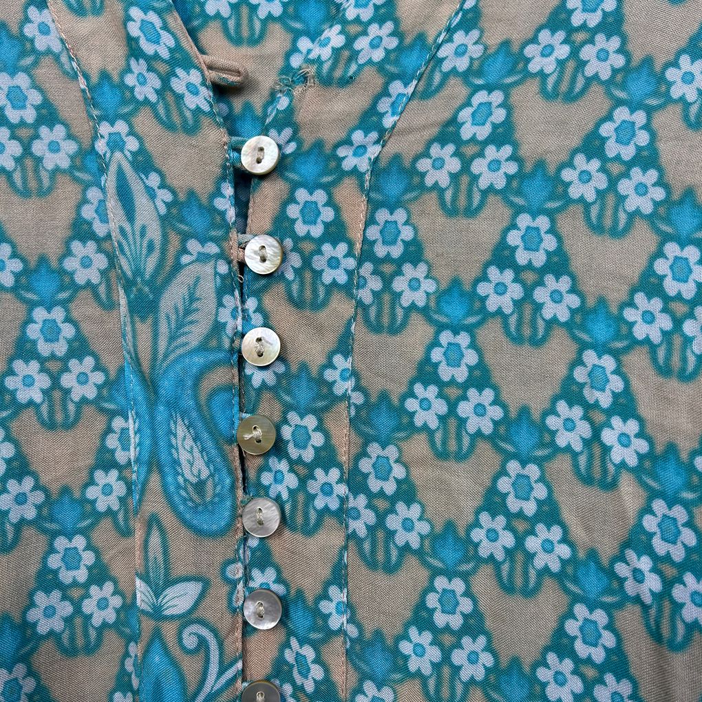 Mahli Green Boho Maxi Dress - Size XL-XXL
