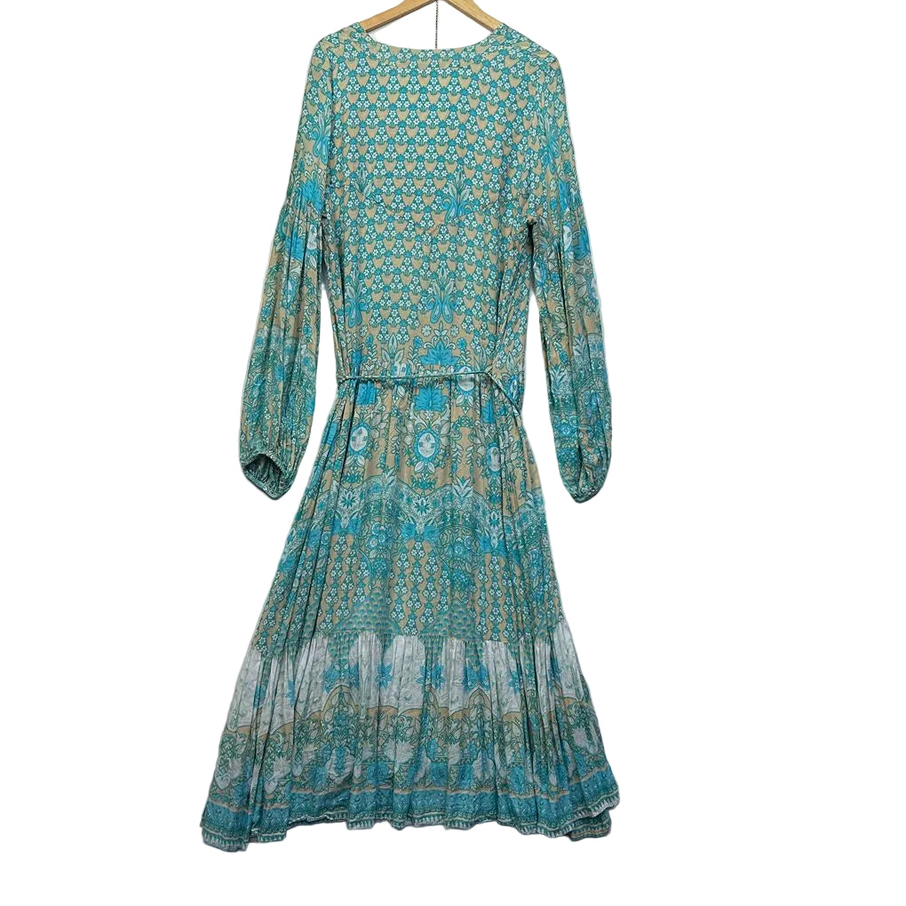 Mahli Green Boho Maxi Dress - Size XL-XXL