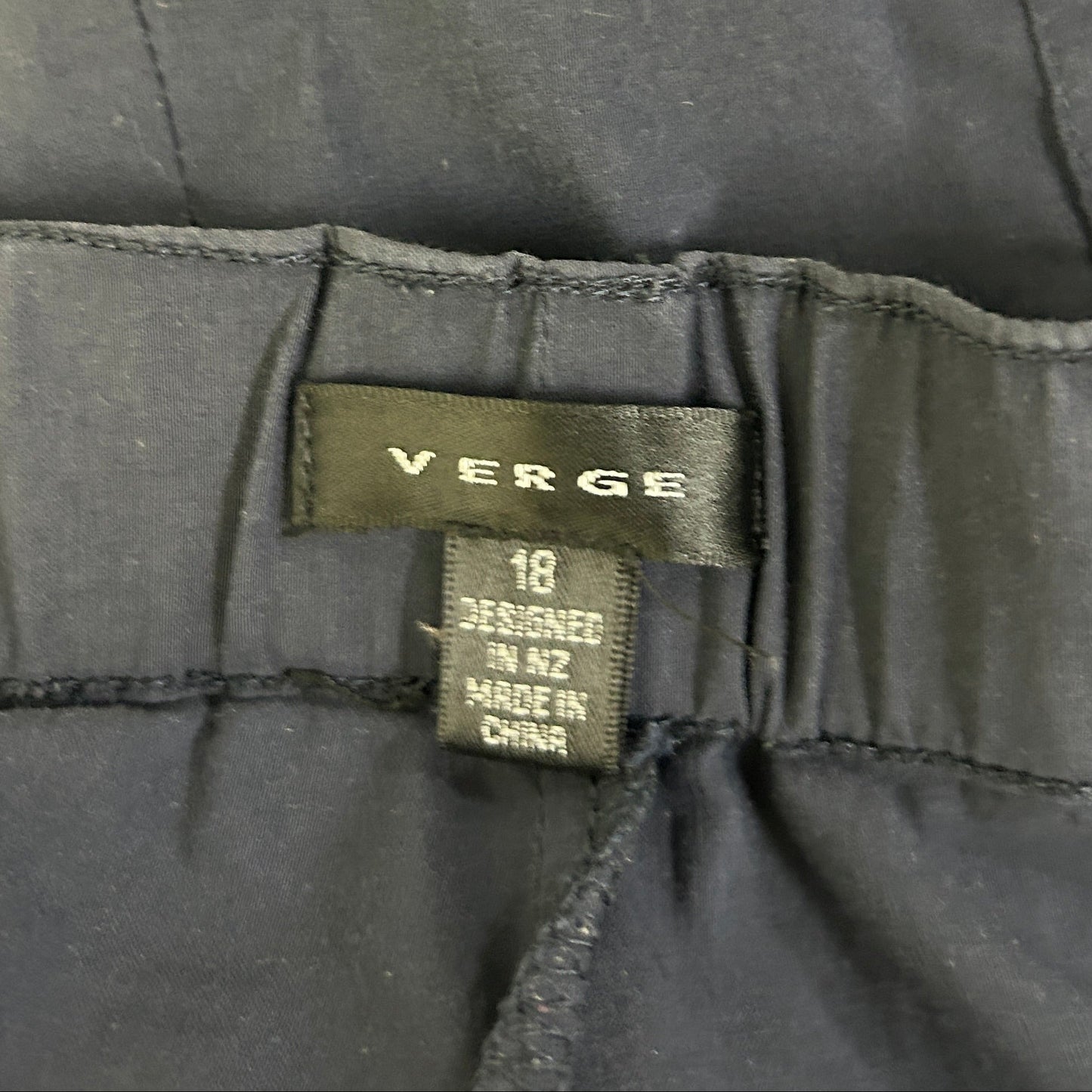 Verge Navy Shorts - Size 18