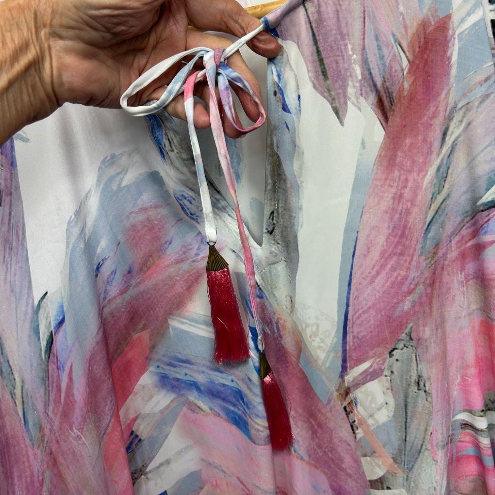 Bettina Liano Multicoloured Kimono - Size 18/M